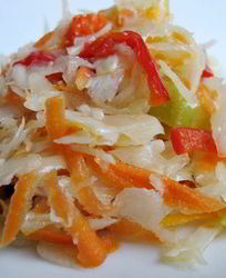 Вкусная маринованная капуста хрустящая