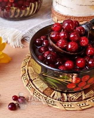 Моченая брусника на зиму