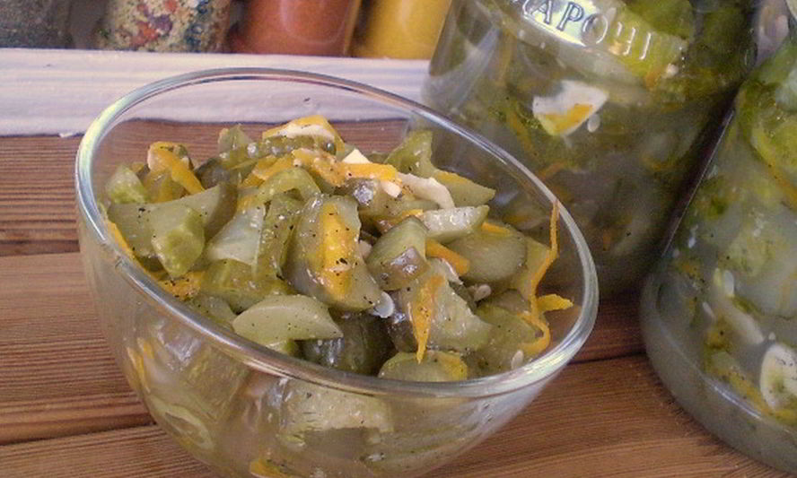 Рецепт огурчиков с морковью на зиму