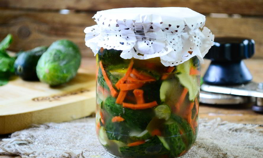 Рецепт огурцов по-корейски на зиму