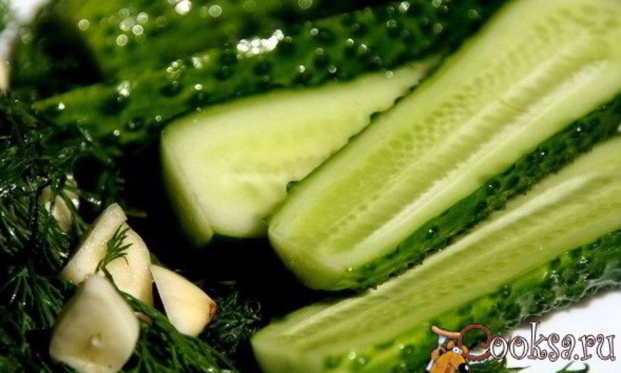 Рецепт огурцов сухого посола на зиму