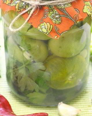 Острые помидоры на зиму