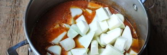 патиссоны в томатной заливке на зиму