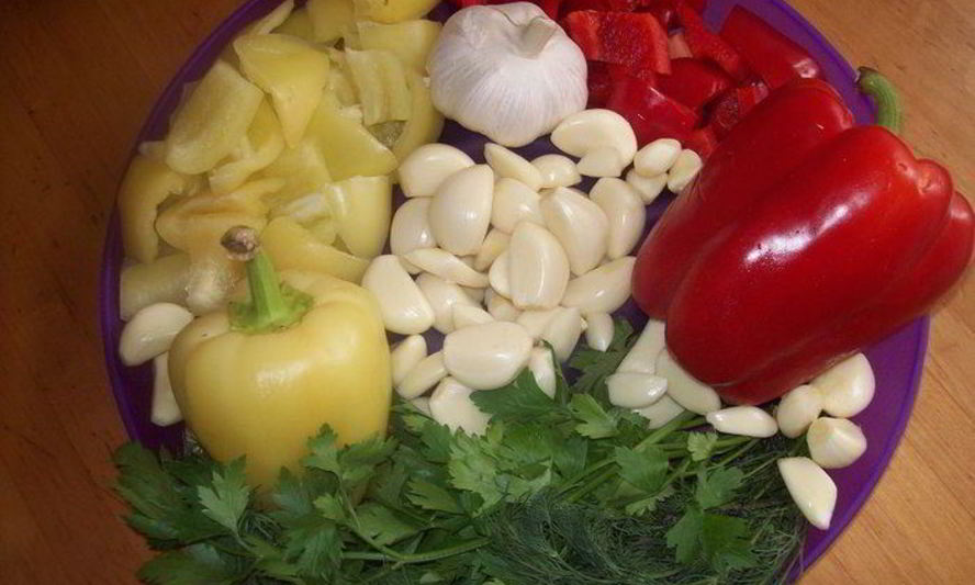 Рецепт перечно-чесночной приправа