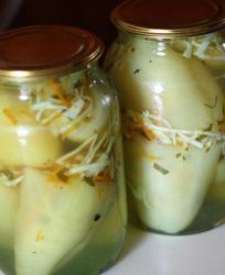 Перец, фаршированный капустой на зиму