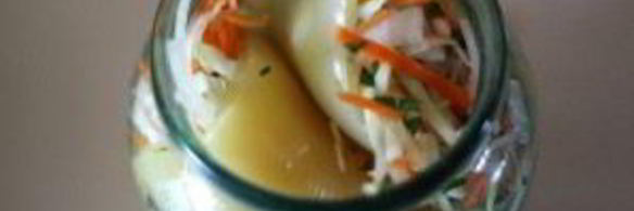 перец, фаршированный капустой на зиму