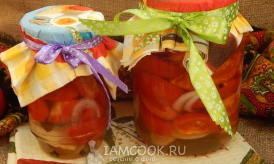 Рецепт помидоров в желе на зиму