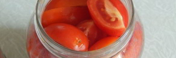 помидоры в желе на зиму