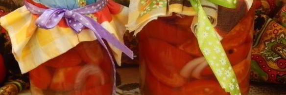 помидоры в желе на зиму