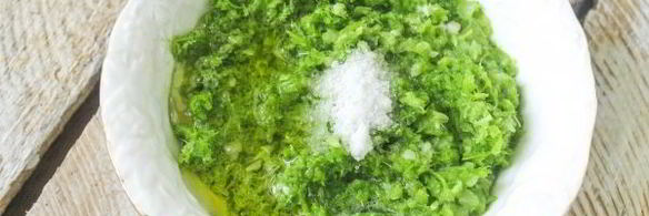 приправа из чесночных стрелок на зиму