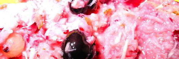 приправа из хрена с клюквой и фейхоа