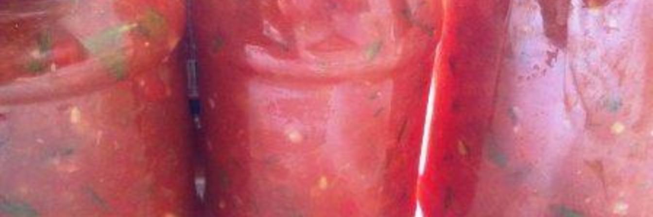 Приправа из помидоров и перца болгарского