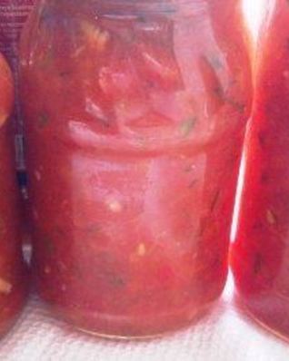 Приправа из помидоров и перца болгарского