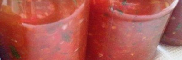 приправа из помидоров и перца болгарского