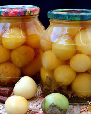 Пряный физалис на зиму