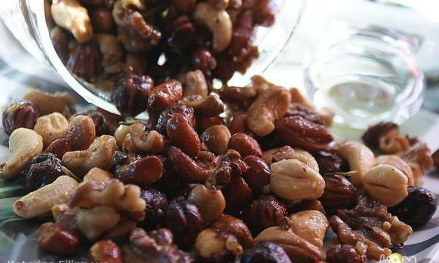 Рецепт пряных орехов