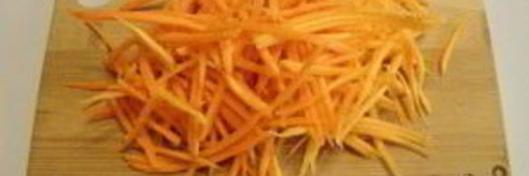 синенькие с морковкой и чесноком на зиму