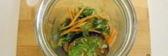 синенькие с морковкой и чесноком на зиму