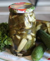 Сладкие огурцы на зиму