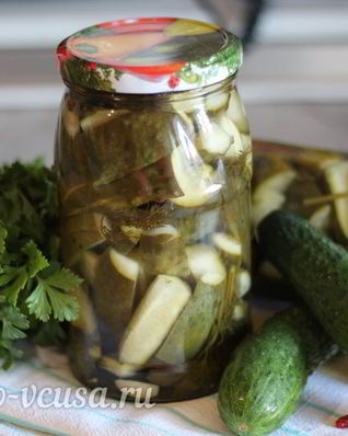 Сладкие огурцы на зиму