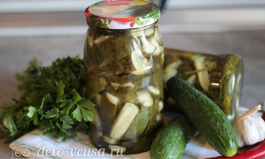 Рецепт сладких огурцов на зиму