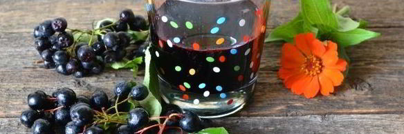 сок из черноплодной рябины на зиму