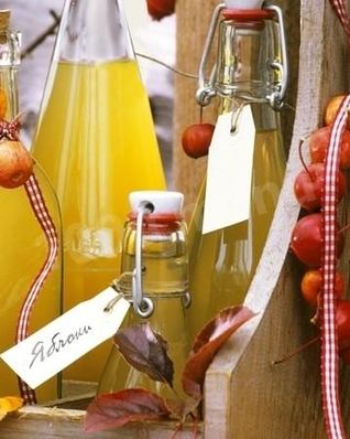 Сок из яблок на зиму