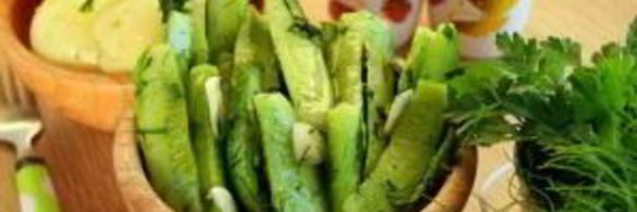 быстрые огурцы малосольные в пакете