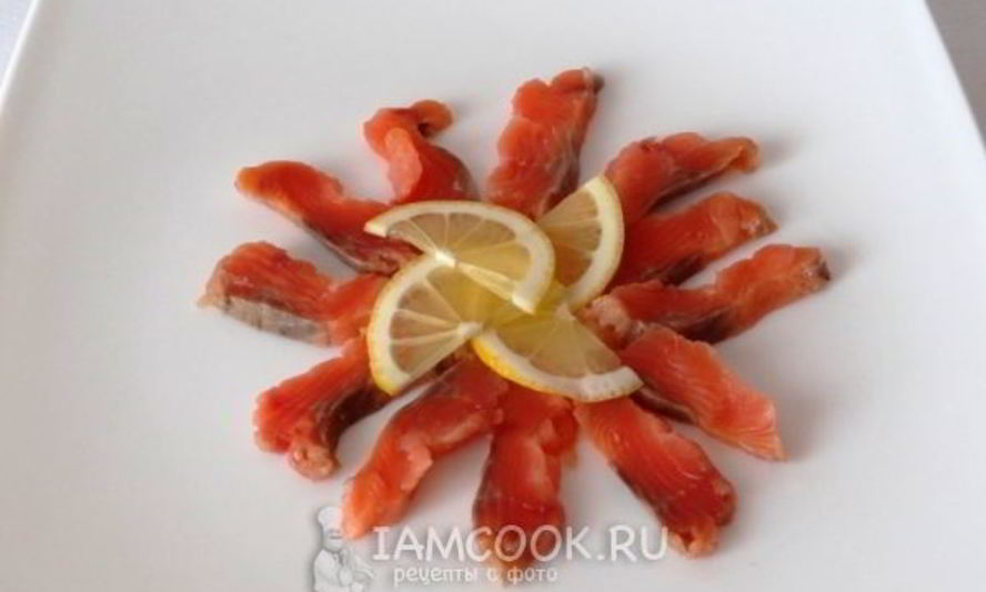 Рецепт горбуши, соленой