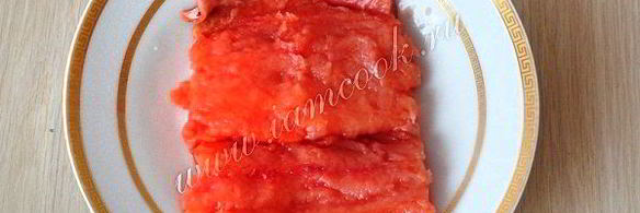 горбуша, соленая