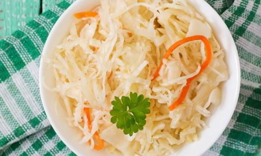 Рецепт капусты, соленой сухим способом