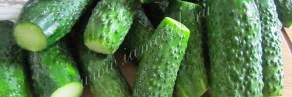 хрустящие малосольные огурцы