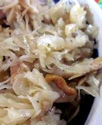 Кислая капуста с грибами