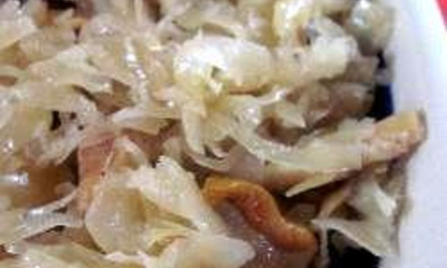 Рецепт кислой капусты с грибами