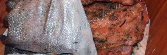 малосольная семга по-скандинавски