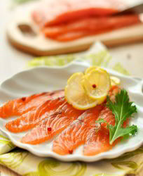 Малосольная семга