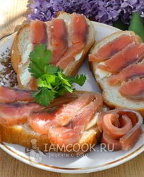 Малосольный лосось с кориандром сухого посола