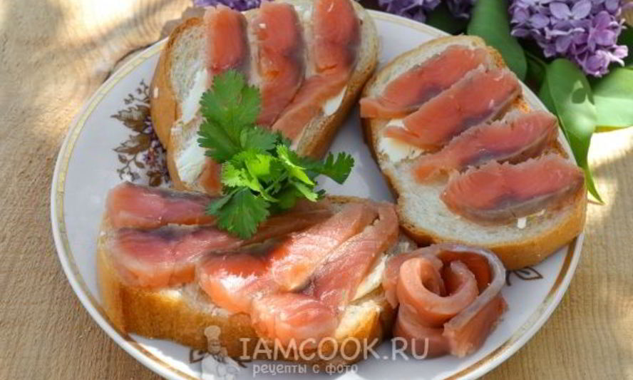 Рецепт малосольного лосося с кориандром сухого посола