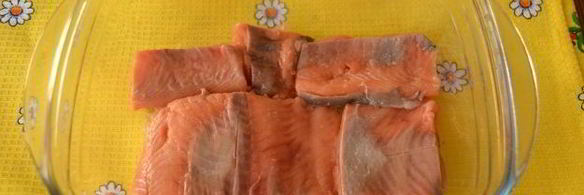 малосольный лосось с кориандром сухого посола