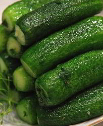 Малосольные огурчики с чесноком