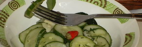 малосольные огурцы к обеду