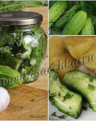 Малосольные огурцы в банке за 30 минут
