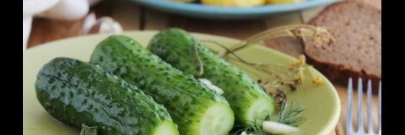 Малосольные огурцы за час