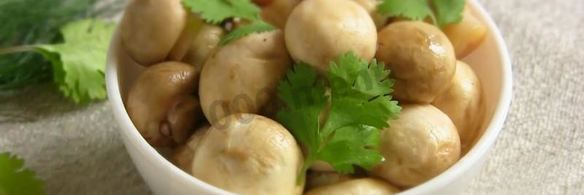 малосольные шампиньоны