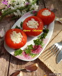 Помидоры малосольные с чесноком