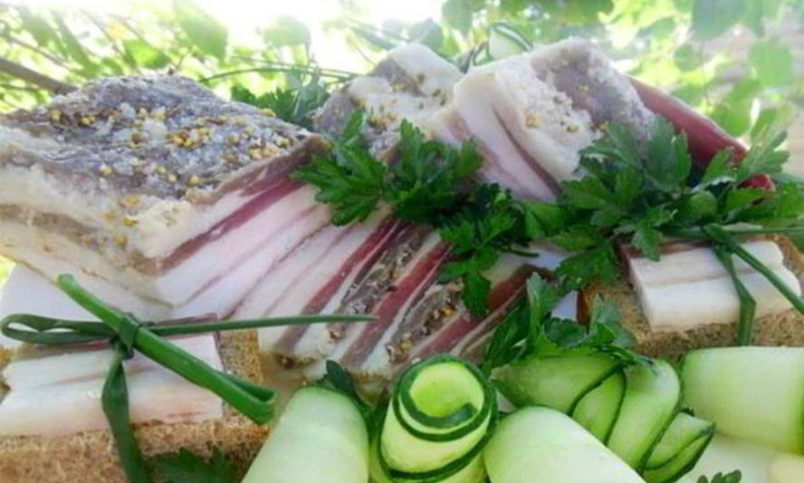 Рецепт сала по-домашнему