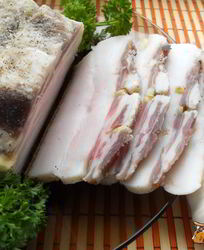 Сало соленое