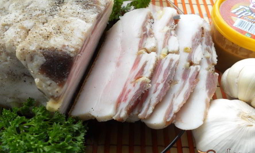 Рецепт сала соленого