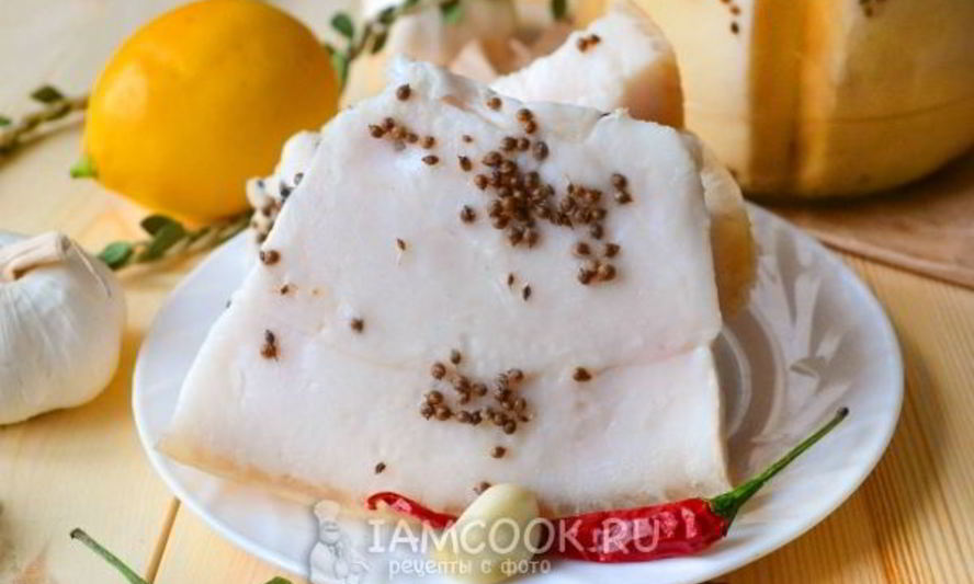 Рецепт сала в рассоле в банке