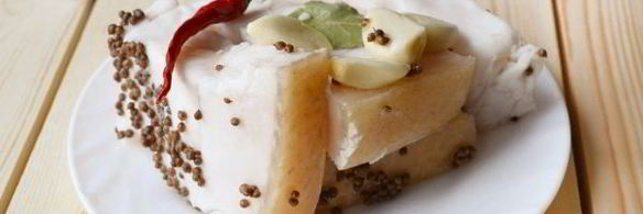 сало в рассоле в банке